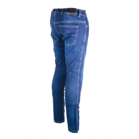 Pantalones vaqueros para moto GMS RATTLE Azul