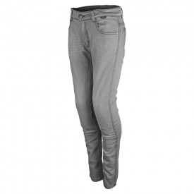 Pantalones jeans moto mujer GMS RATTLE lady gris