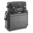 Nueva maleta lateral GIVI Aluminio negro TREKKER OUTBACK 48 Lts.